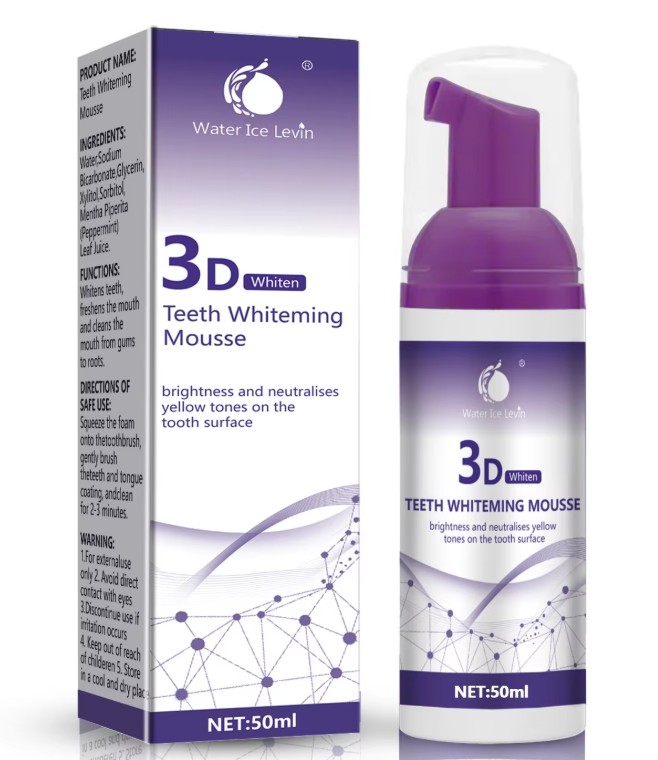 Mousse de blanqueamiento dental de uso diario para higiene oral 1