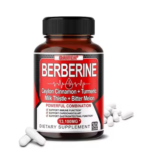Suplemento de Berberina con Canela de Ceilán y Extractos Herbales – 30 cápsulas 1