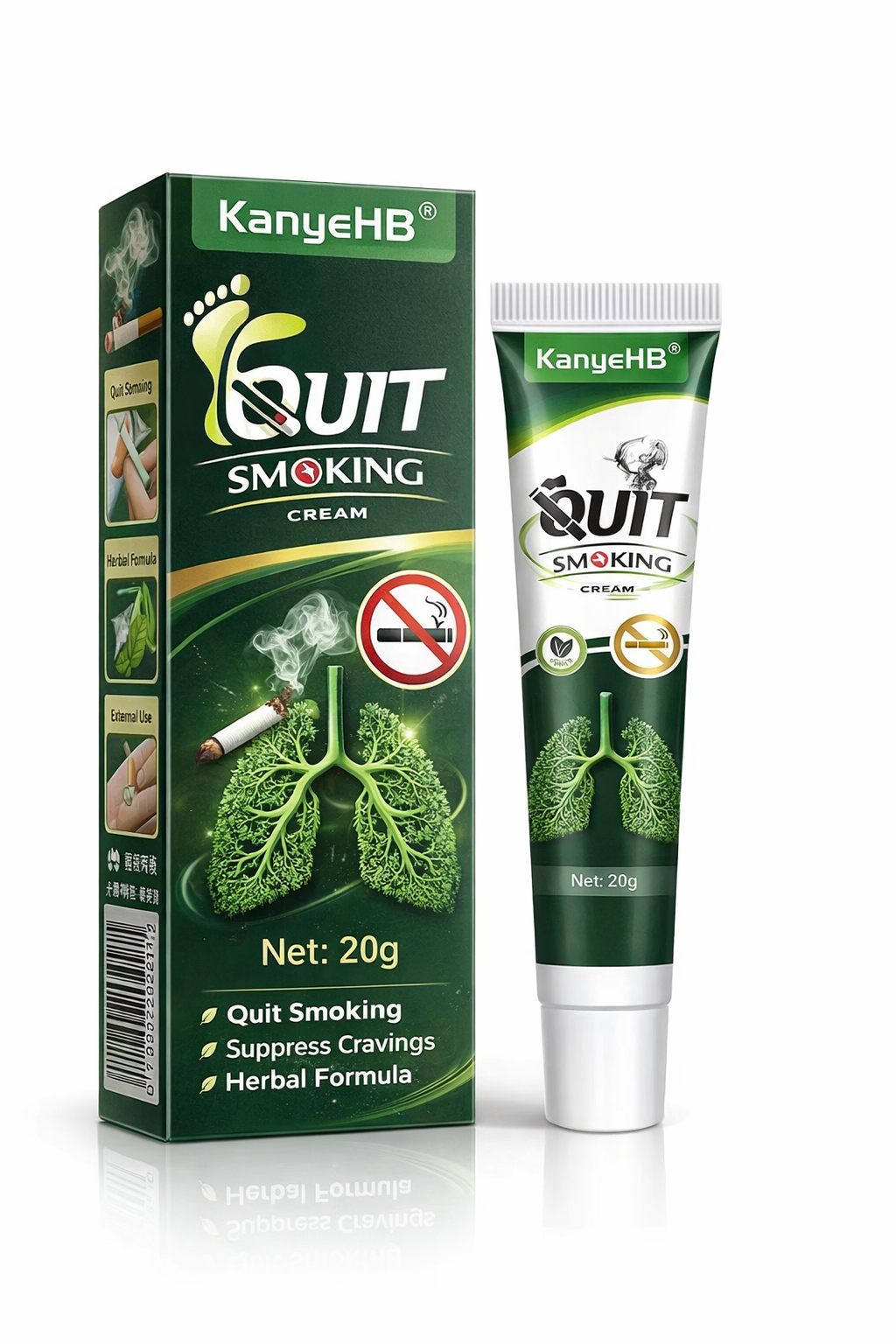 Ungüento Herbal para el Cuidado Diario del Bienestar de Fumadores – 20 g 4