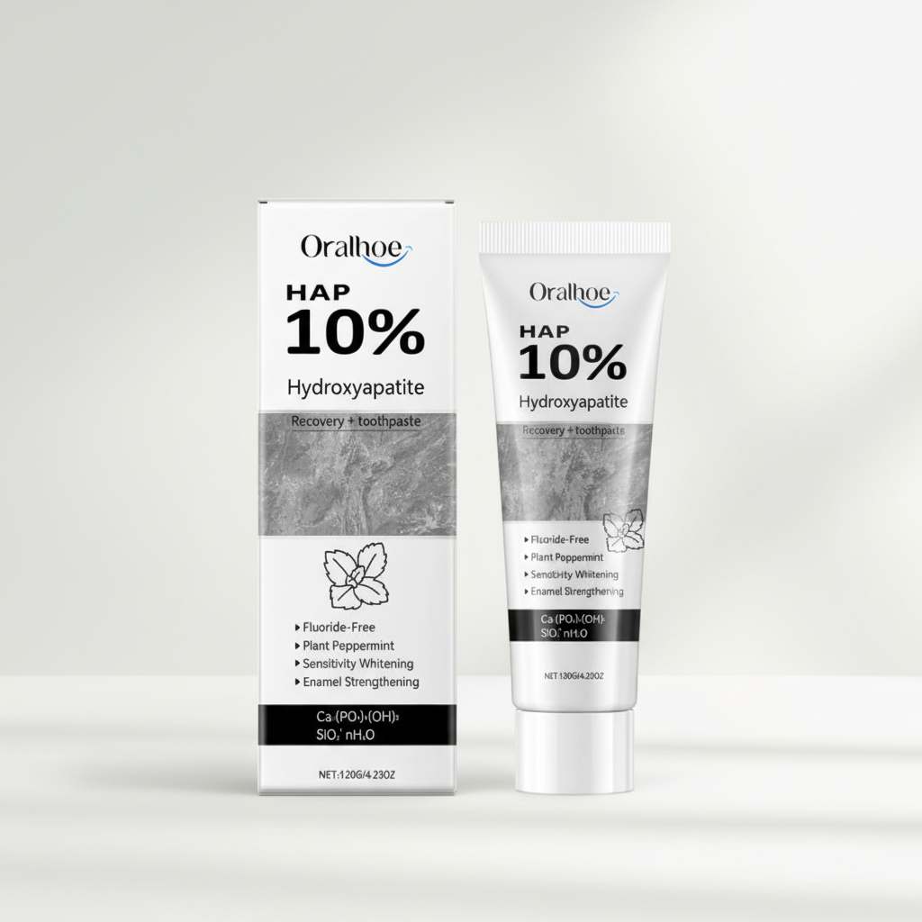 OFERTA! Kit Oralhoe Cuidado Dental – 2 Pastas HAP 10% + 1 Polvo Mineral 2