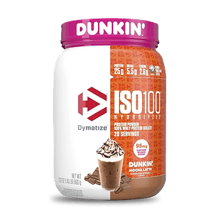 ISO 100 Dunkin 1.4 Lb Edición Limitada Mocha Latte 20serv