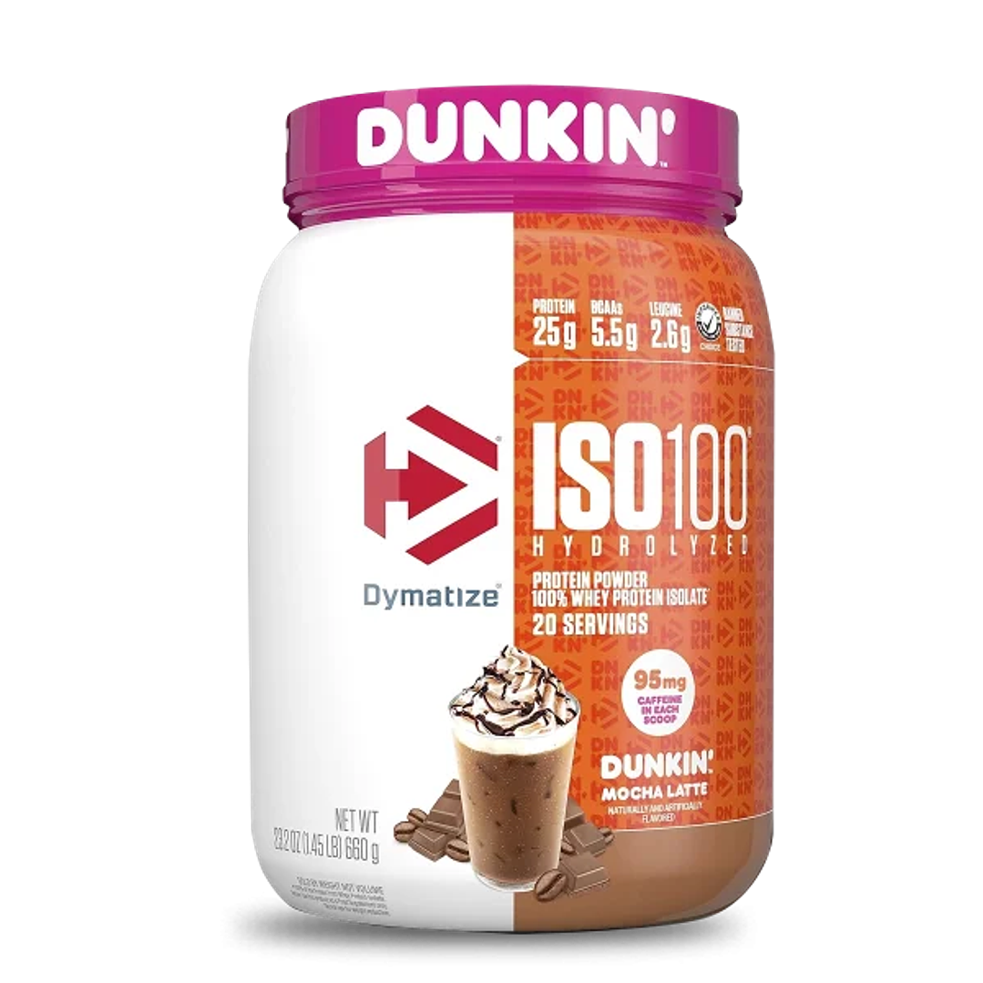 ISO 100 Dunkin 1.4 Lb Edición Limitada Mocha Latte 20serv 1