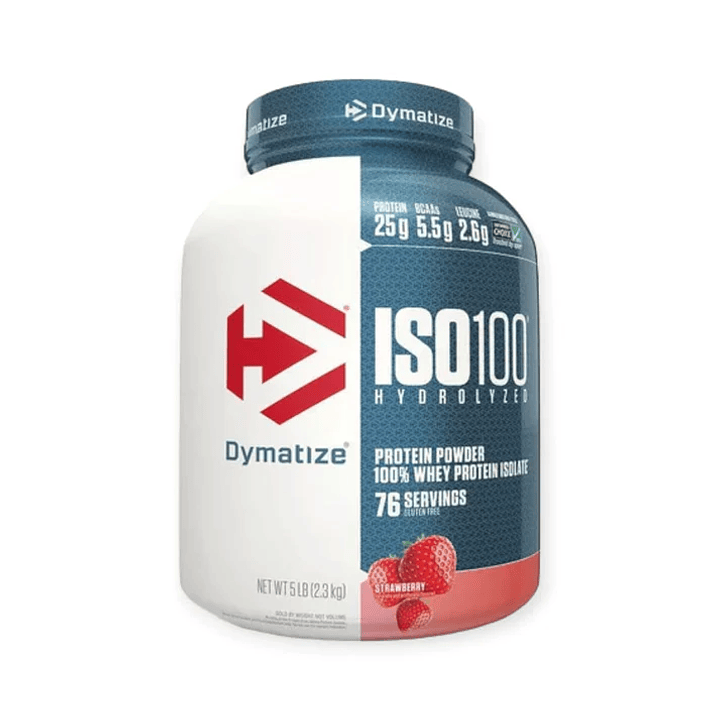 ISO 100 Hydroyzed - 5 lbs / 76 servicios, strawberry 1