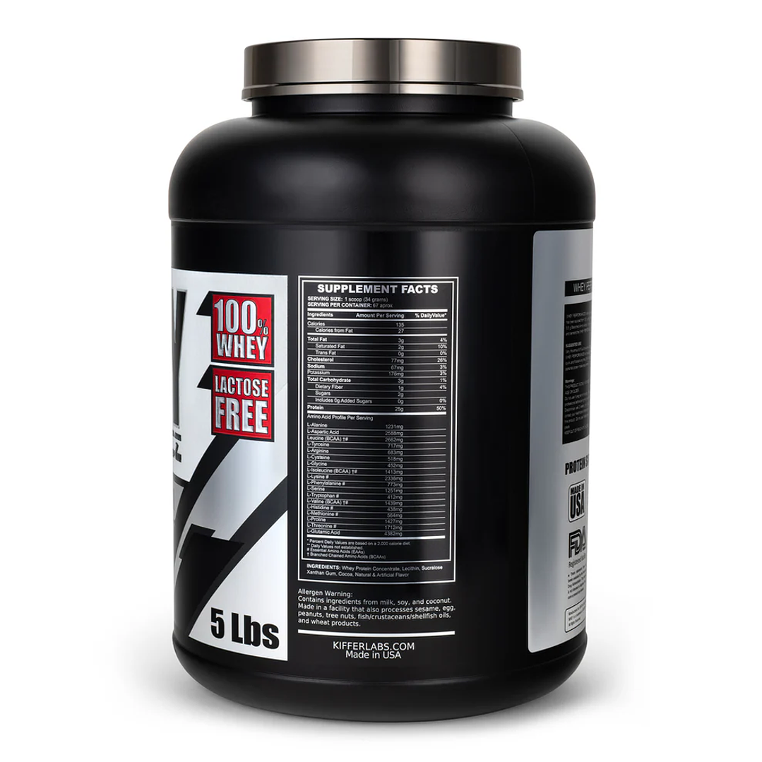 Kiffer Whey Performance 5 lb 67 servicios FRUTILLA 2