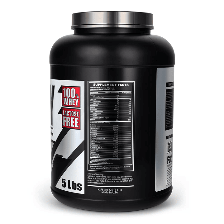 Kiffer Whey Performance 5 lb 67 servicios FRUTILLA 2