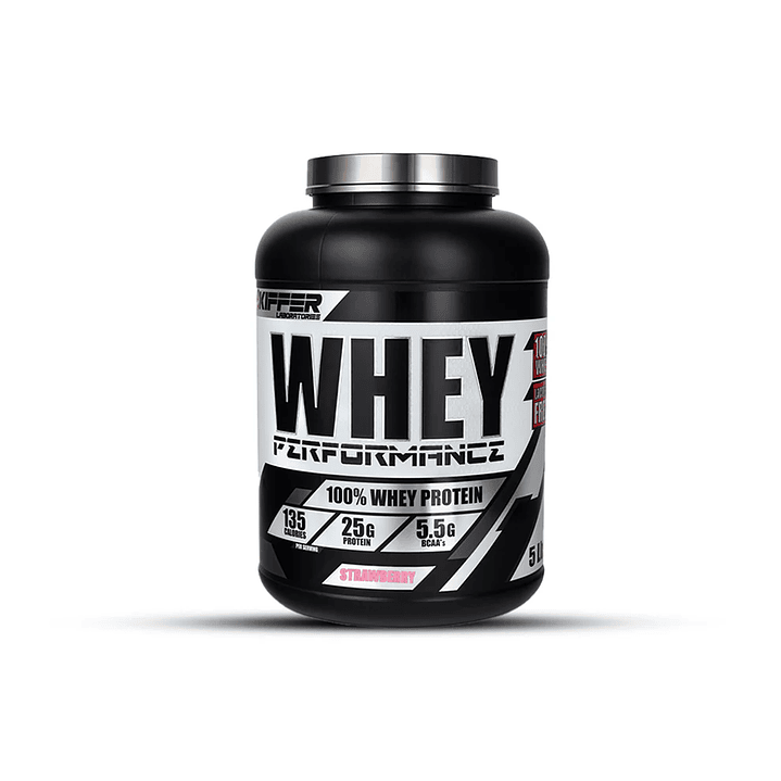 Kiffer Whey Performance 5 lb 67 servicios FRUTILLA 1
