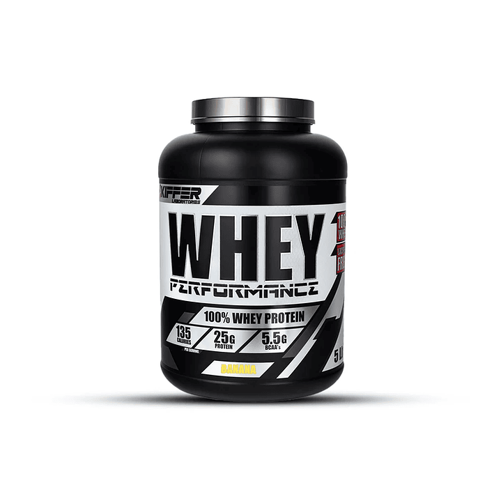 Kiffer Whey Performance 5 lb 67 servicios BANANA 1