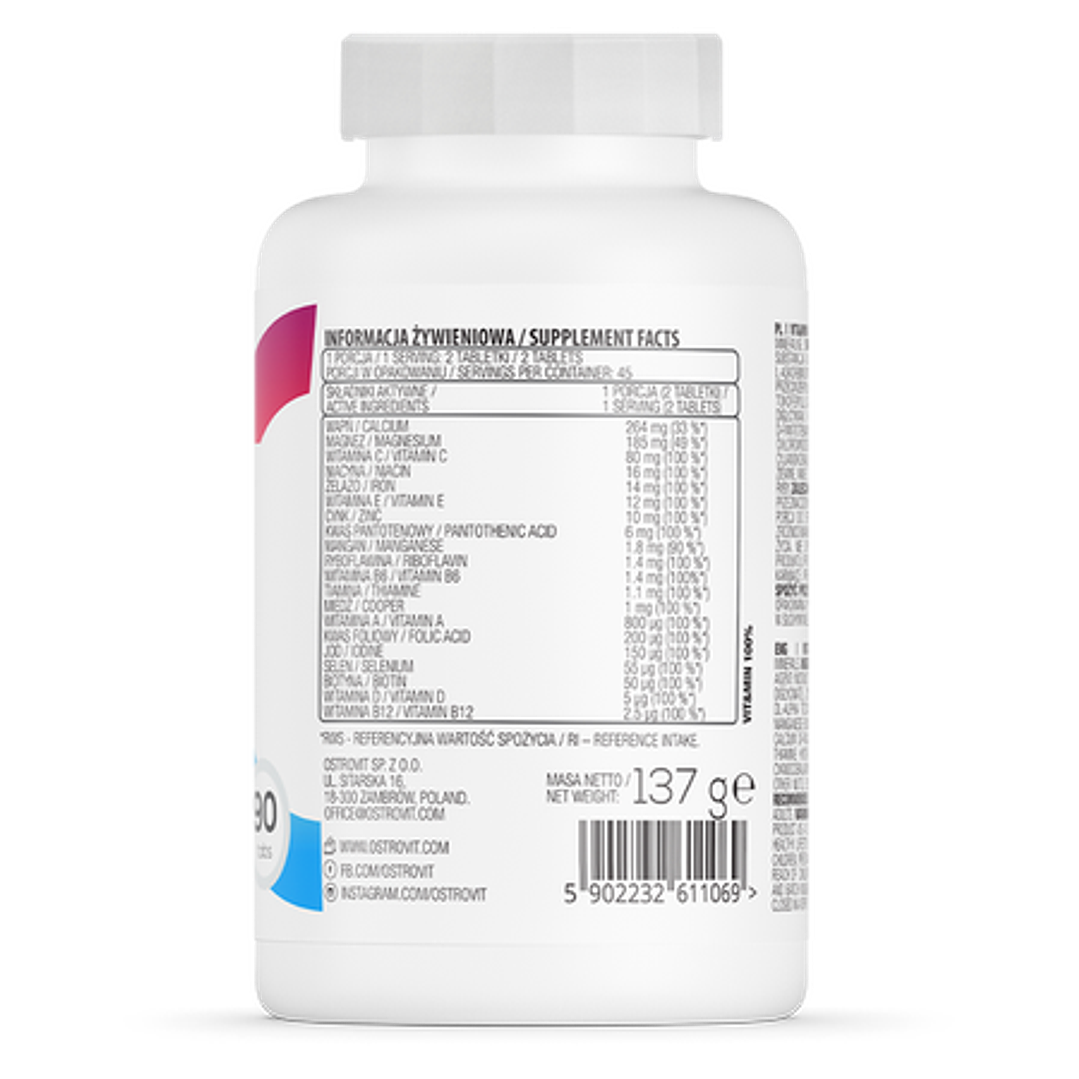 100% VIT&MIN 30 TABS 2