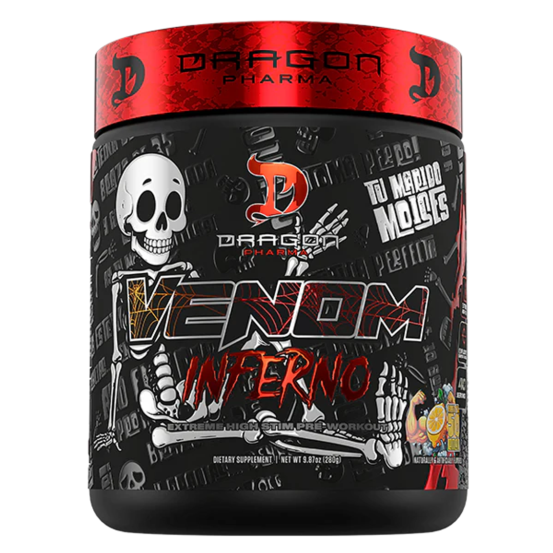 VENOM INFERNO “Tu Marido MOISES” USA – 280 grs / 40 servicios, brazo de 50 limón (LIMITED EDITION) 1