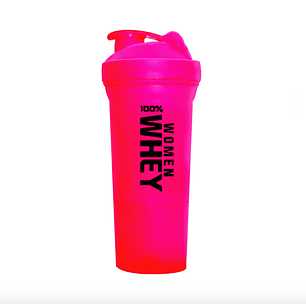 Shaker 400ml - Women Whey con compartimiento