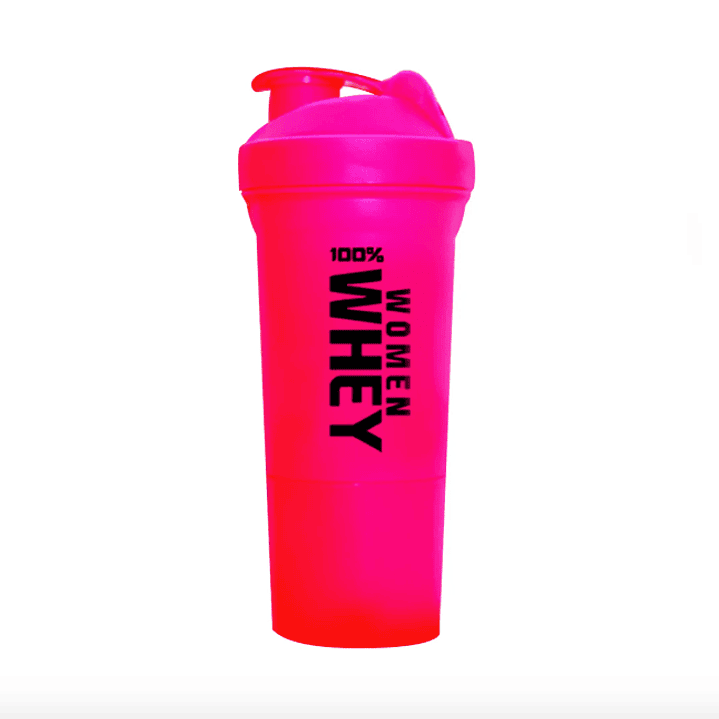 Shaker 400ml - Women Whey con compartimiento 1