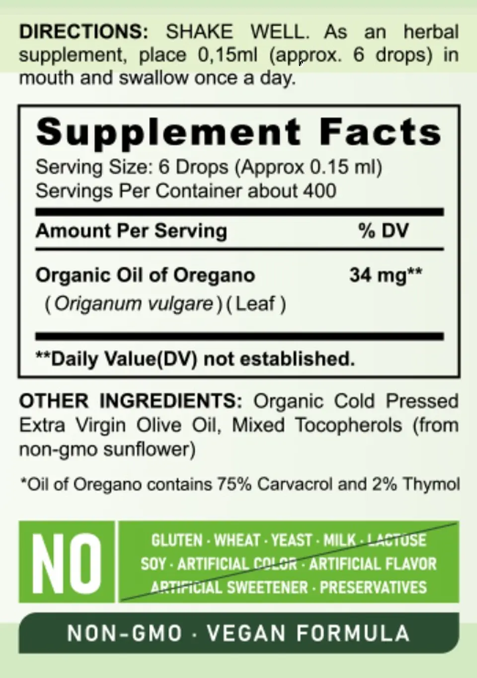 Aceite de Oregano 50ml Magmagen 2