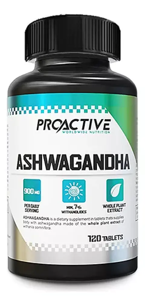 Ashwagandha 120 tabletas Proactive