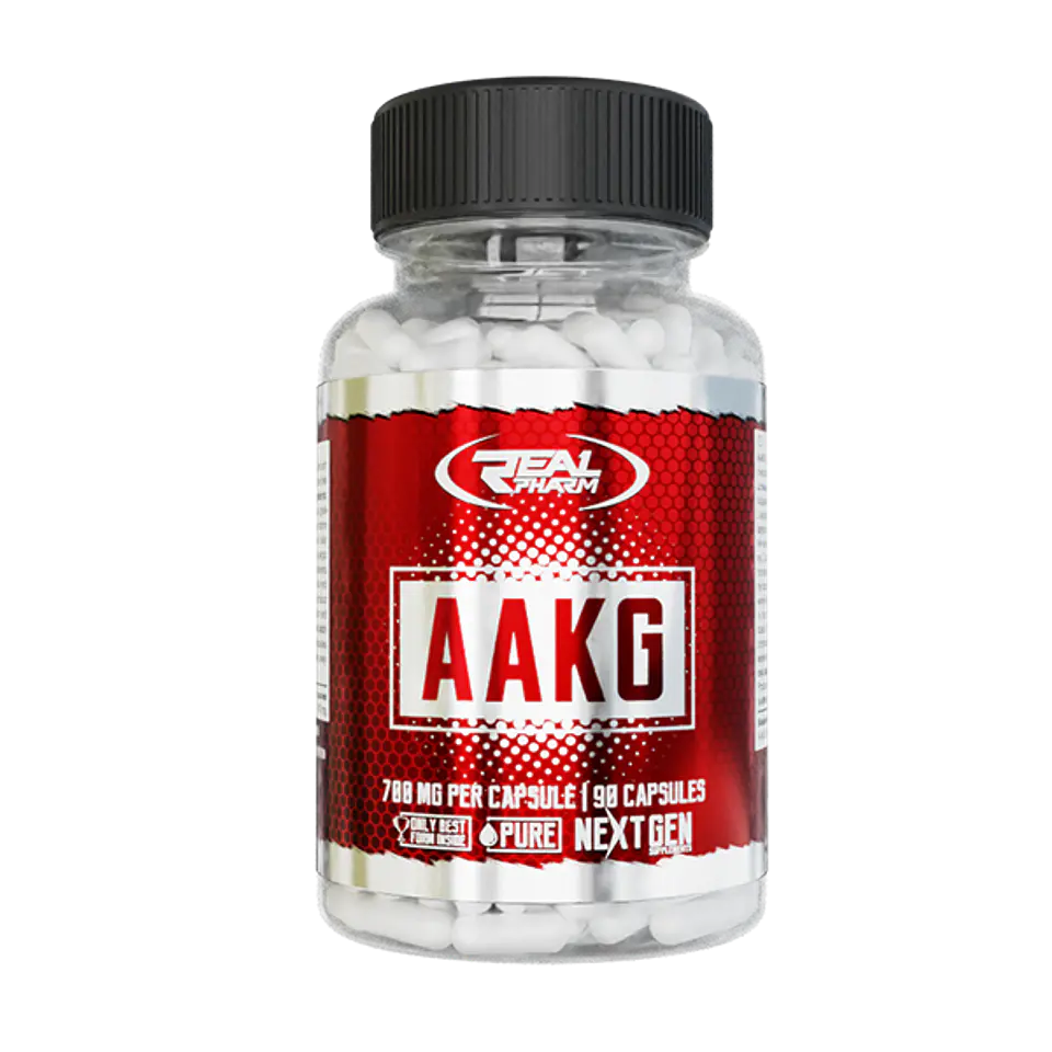 Arginina AKG 700mg 90caps Real Pharm 1