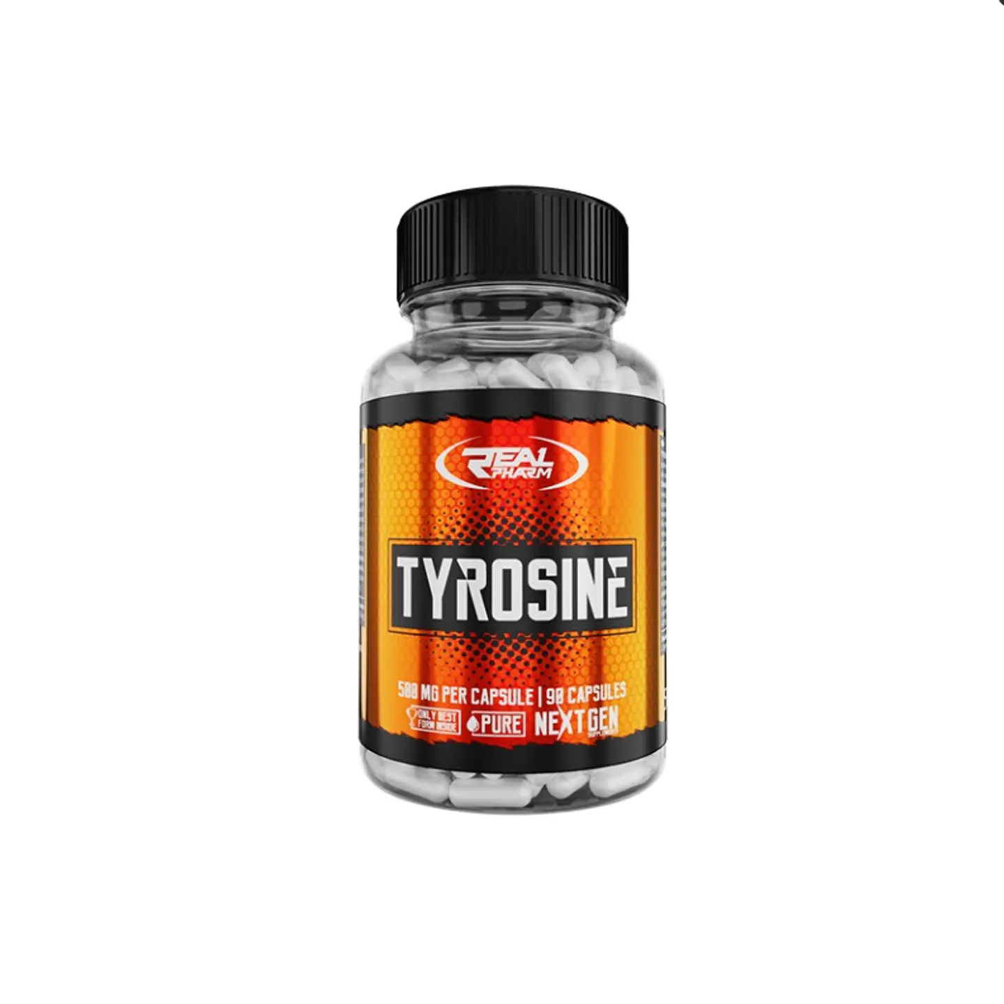 L-Tirosina 90 capsulas 500mg Real Pharm 1