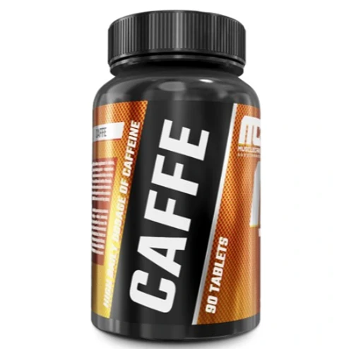 Caffe 200mg 90 tabletas - Muscle Care 