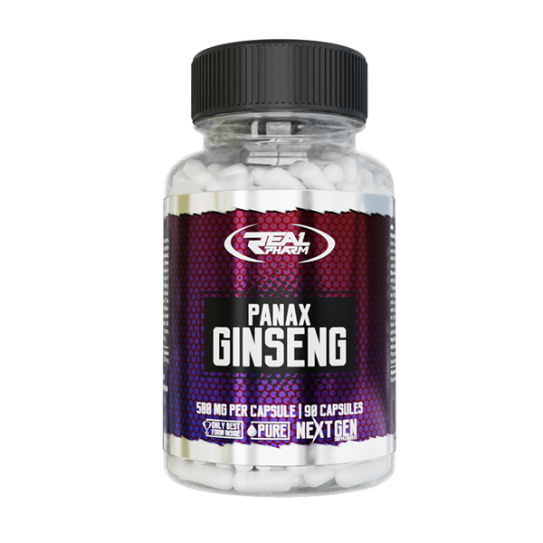 GINSENG ROJO COREANO 500 MG 90 CAPSULAS REAL PHARM