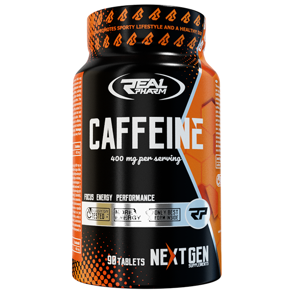 Cafeína 90 capsulas Real Pharm