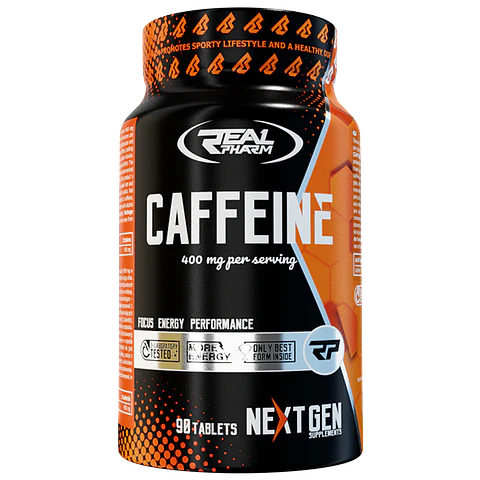 Cafeína  90 capsulas Real Pharm