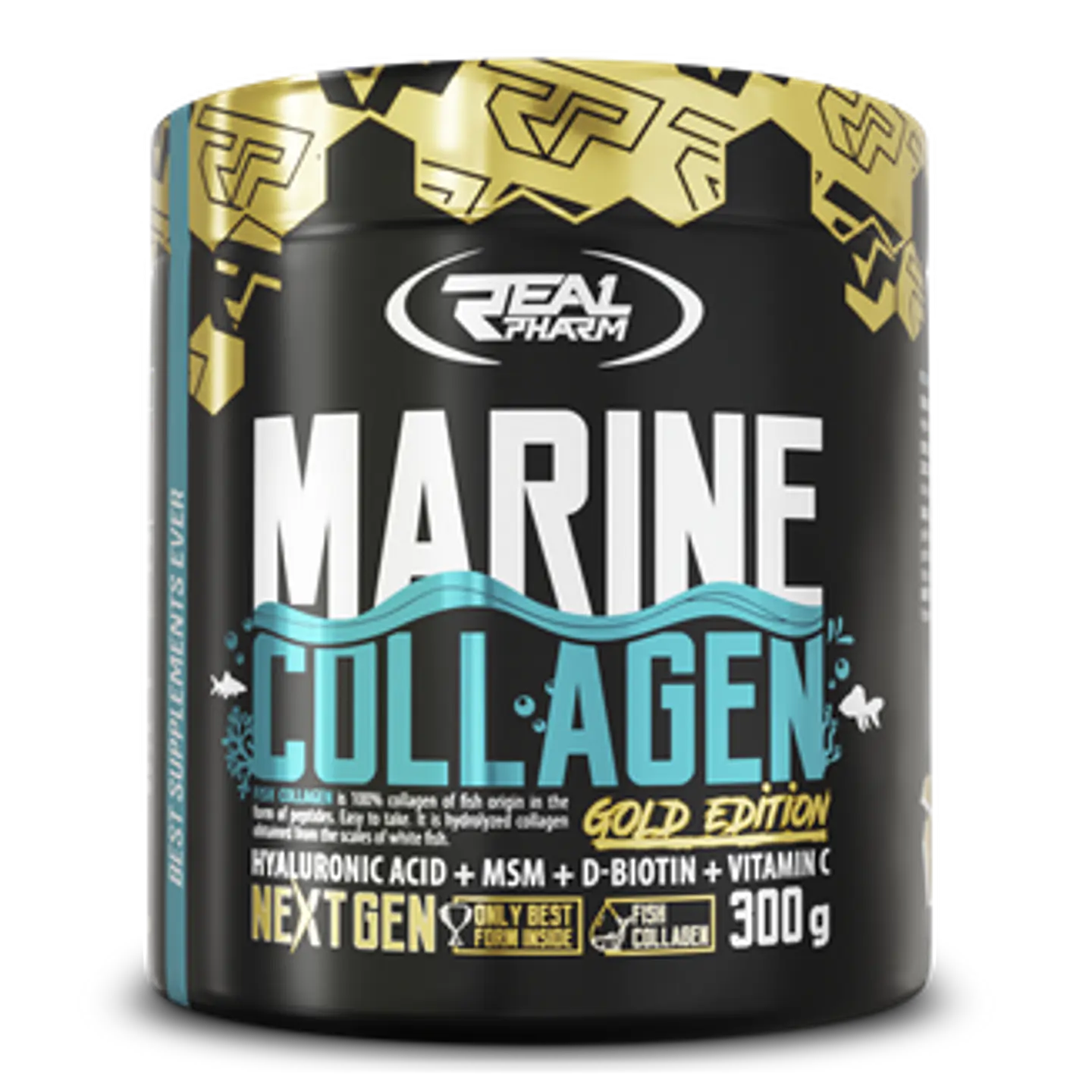 Colágeno marino 300g Naranja- Real Pharm 1