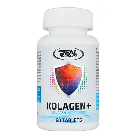 Colágeno + Vitamina C y D3 60 tabs - Real Pharm