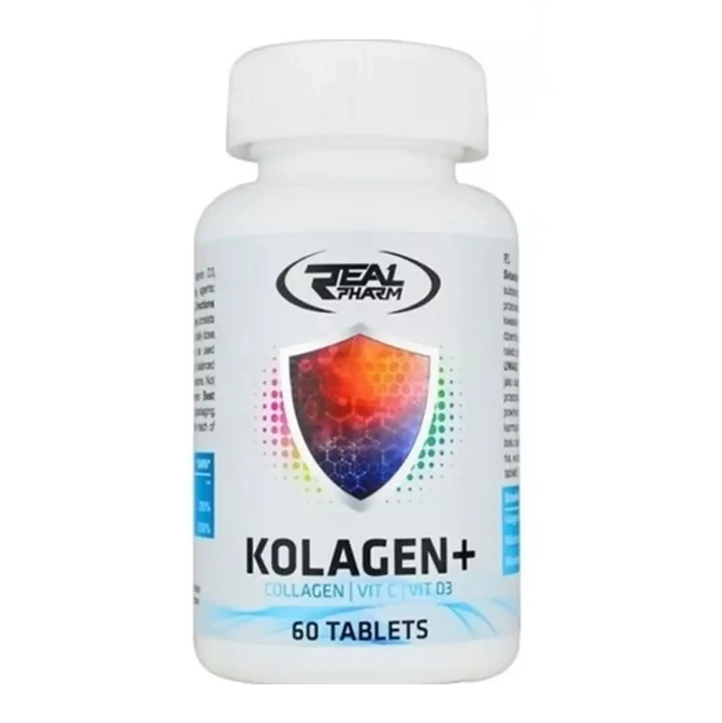 Colágeno + Vitamina C y D3 60 tabs - Real Pharm 1