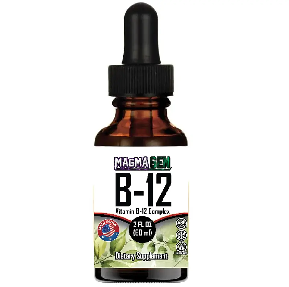 Complejo B-12 liquido 1,200 mcg 60 ml- Magmagen 1