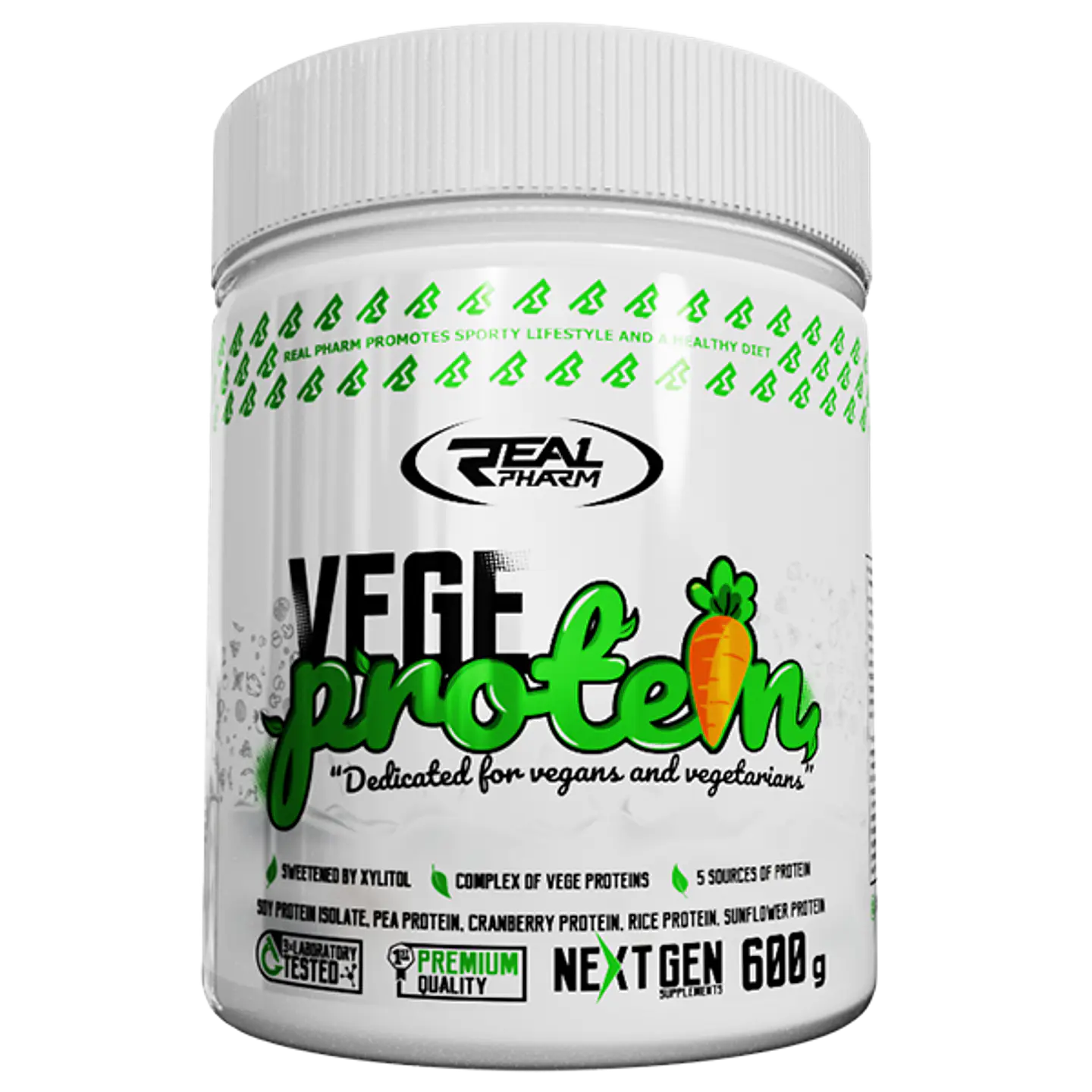 Vege Protein 600g Real Pharm 1