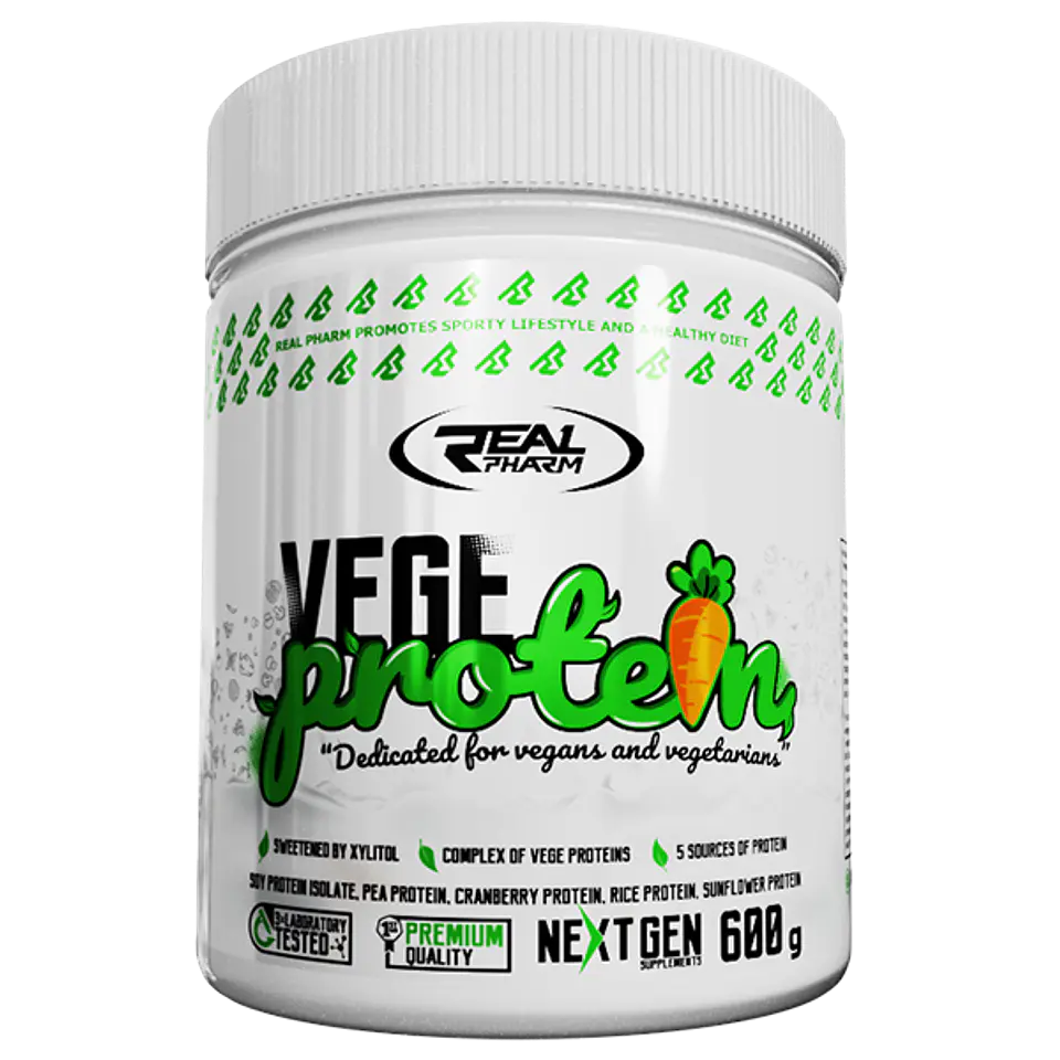 Vege Protein 600g Real Pharm 1