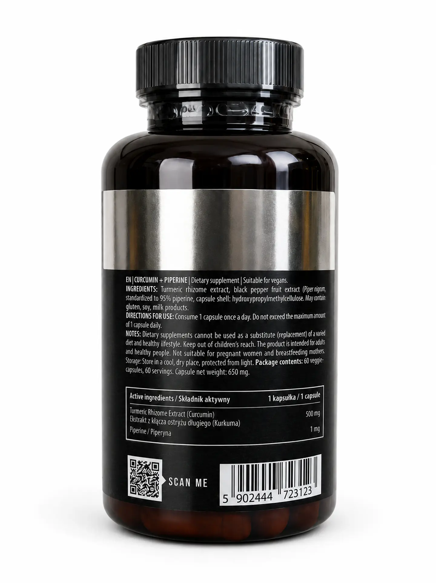  Curcumin + Piperine VEGE - Real Pharm 2