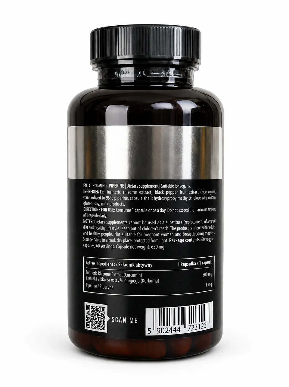  Curcumin + Piperine VEGE - Real Pharm 2