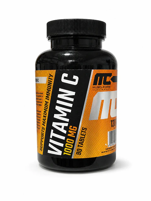 Vitamina C 1000mg, 90 Tabletas – Muscle Care