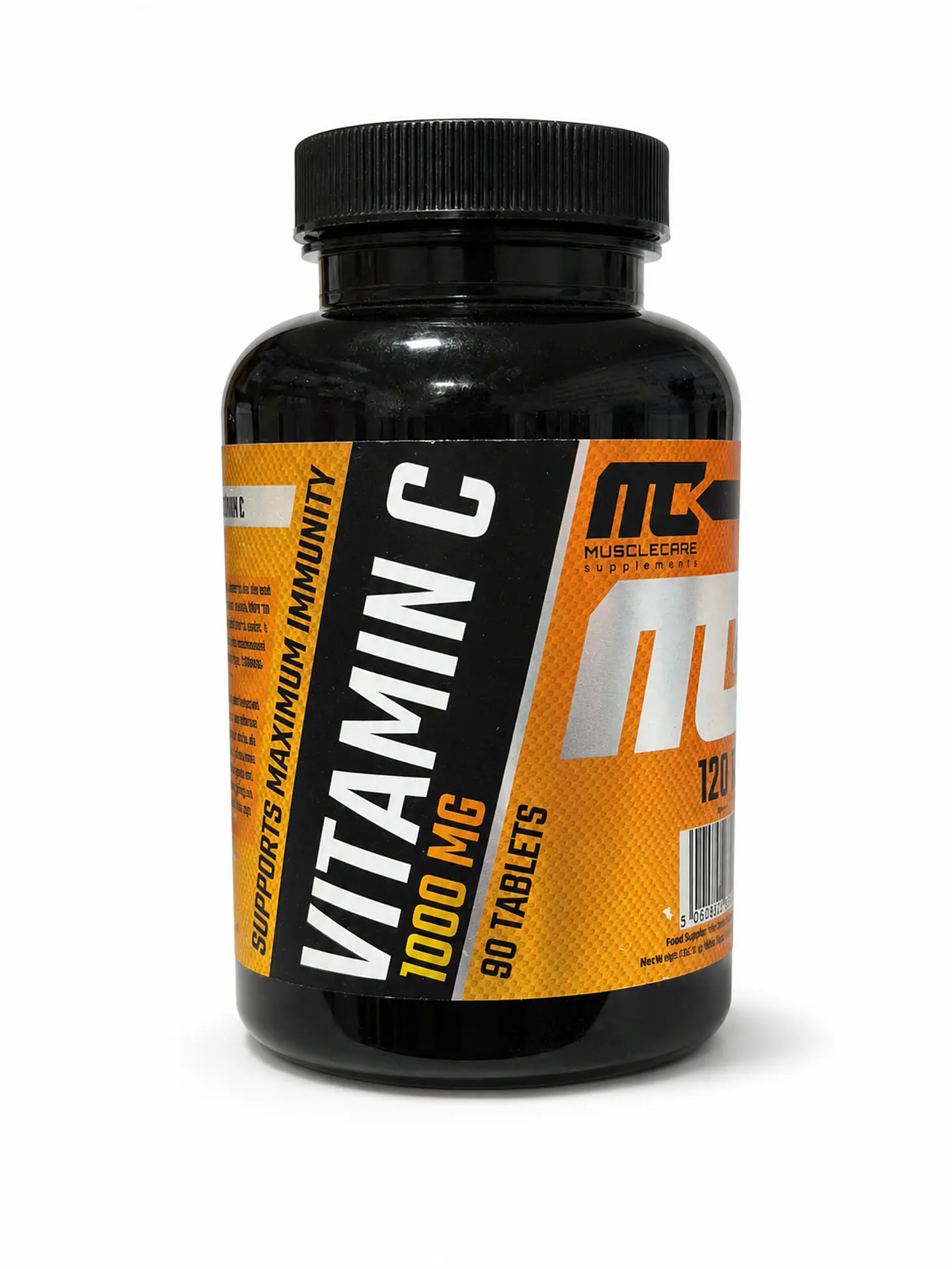 Vitamina C 1000mg, 90 Tabletas – Muscle Care 1