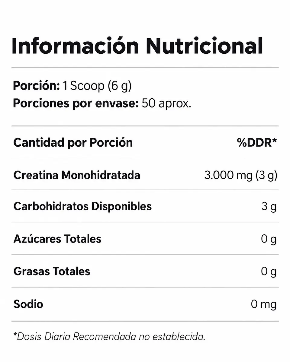 XPro Nutrition Kreat 300g | Creatina Monohidratada con Absorción Optimizada 2