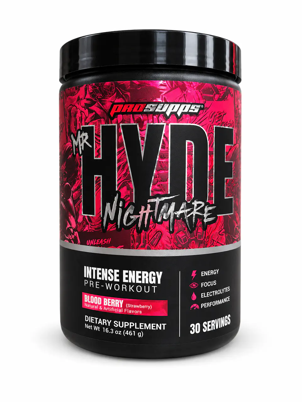 Mr. Hyde Nightmare ProSupps – Pre-Workout de Alta Intensidad 3