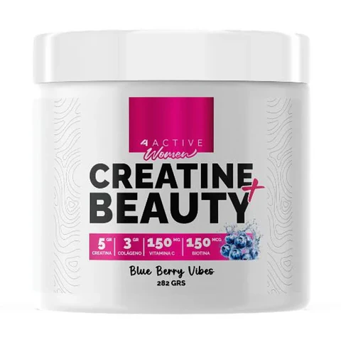 Creatina Beauty 282g sabores 4Active 