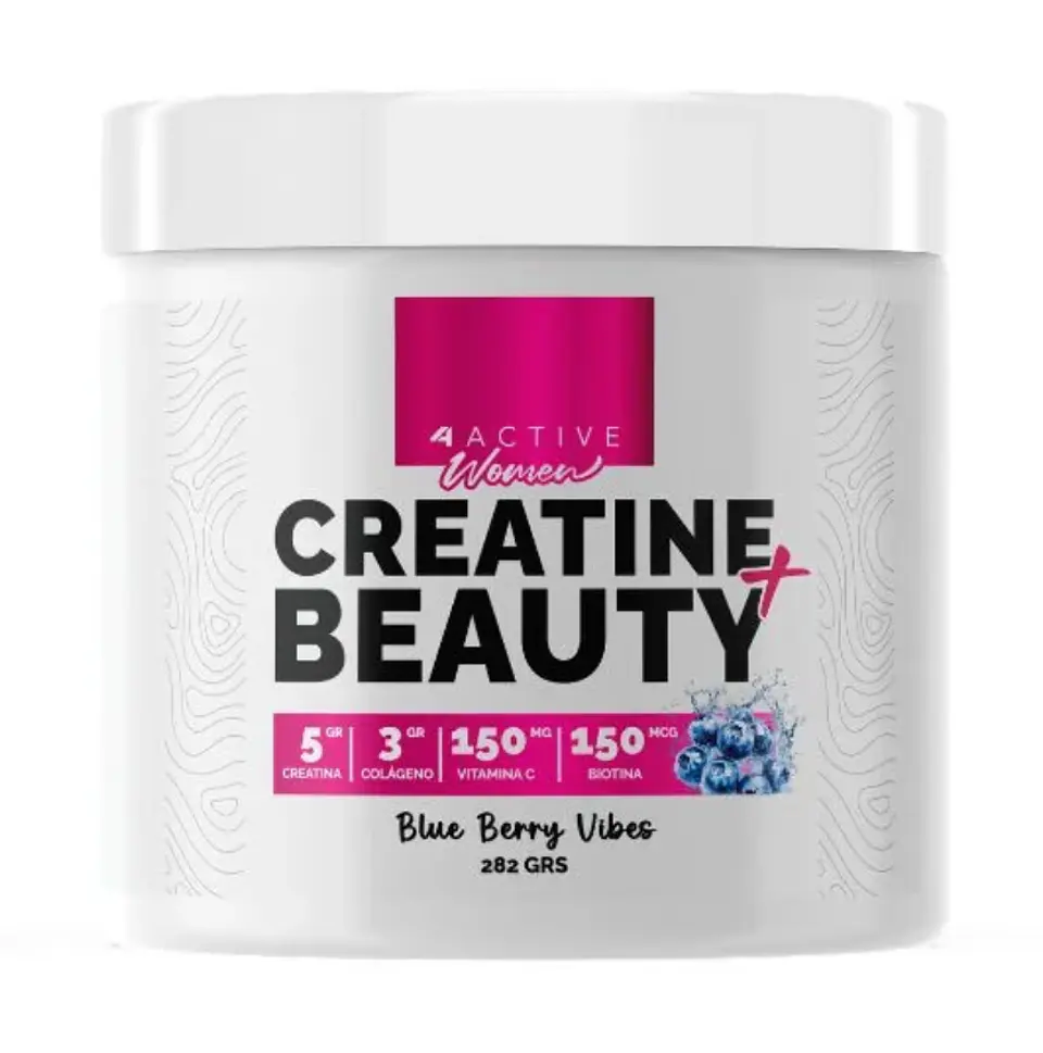 Creatina Beauty 282g sabores 4Active  1