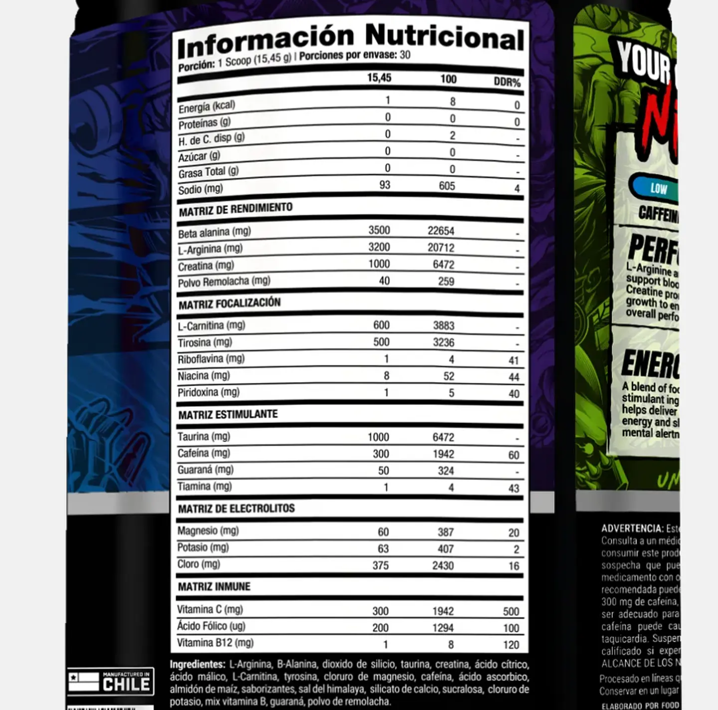 Mr. Hyde Nightmare ProSupps – Pre-Workout de Alta Intensidad 4
