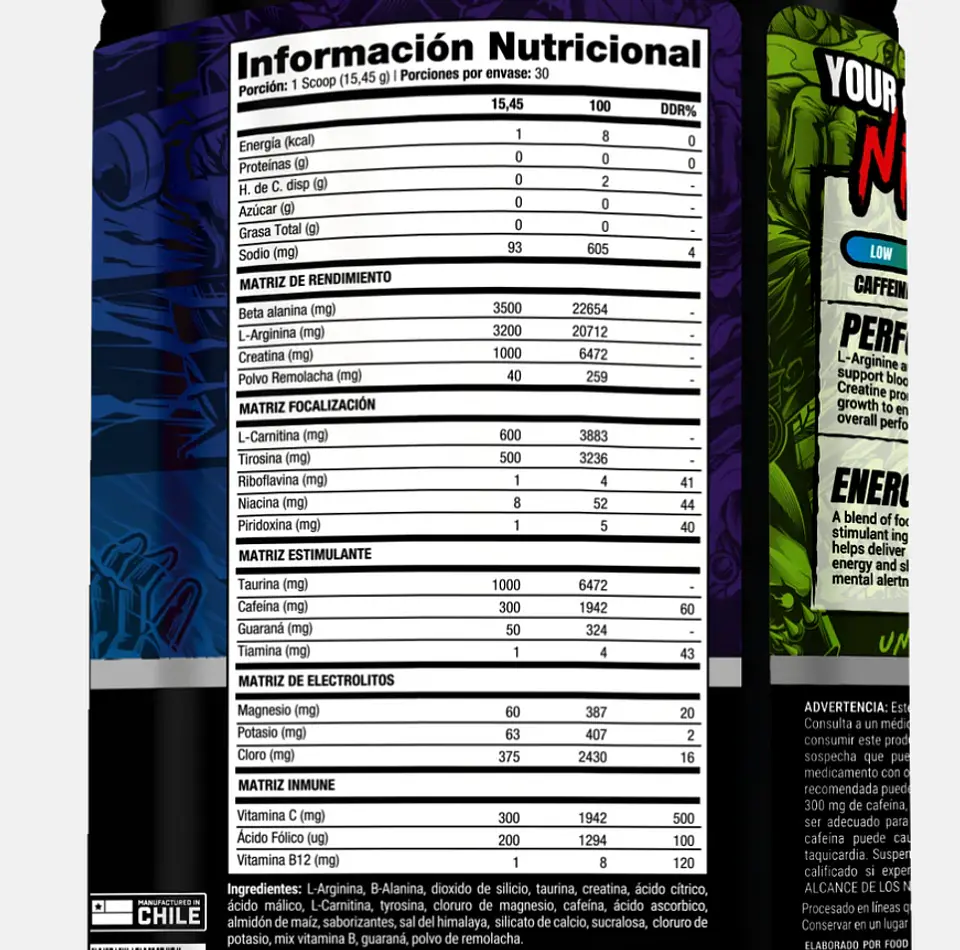 Mr. Hyde Nightmare ProSupps – Pre-Workout de Alta Intensidad 4