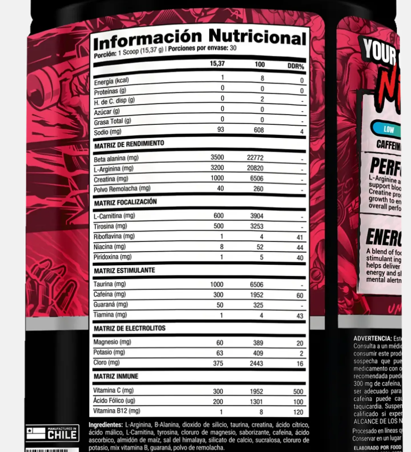 Mr. Hyde Nightmare ProSupps – Pre-Workout de Alta Intensidad 5
