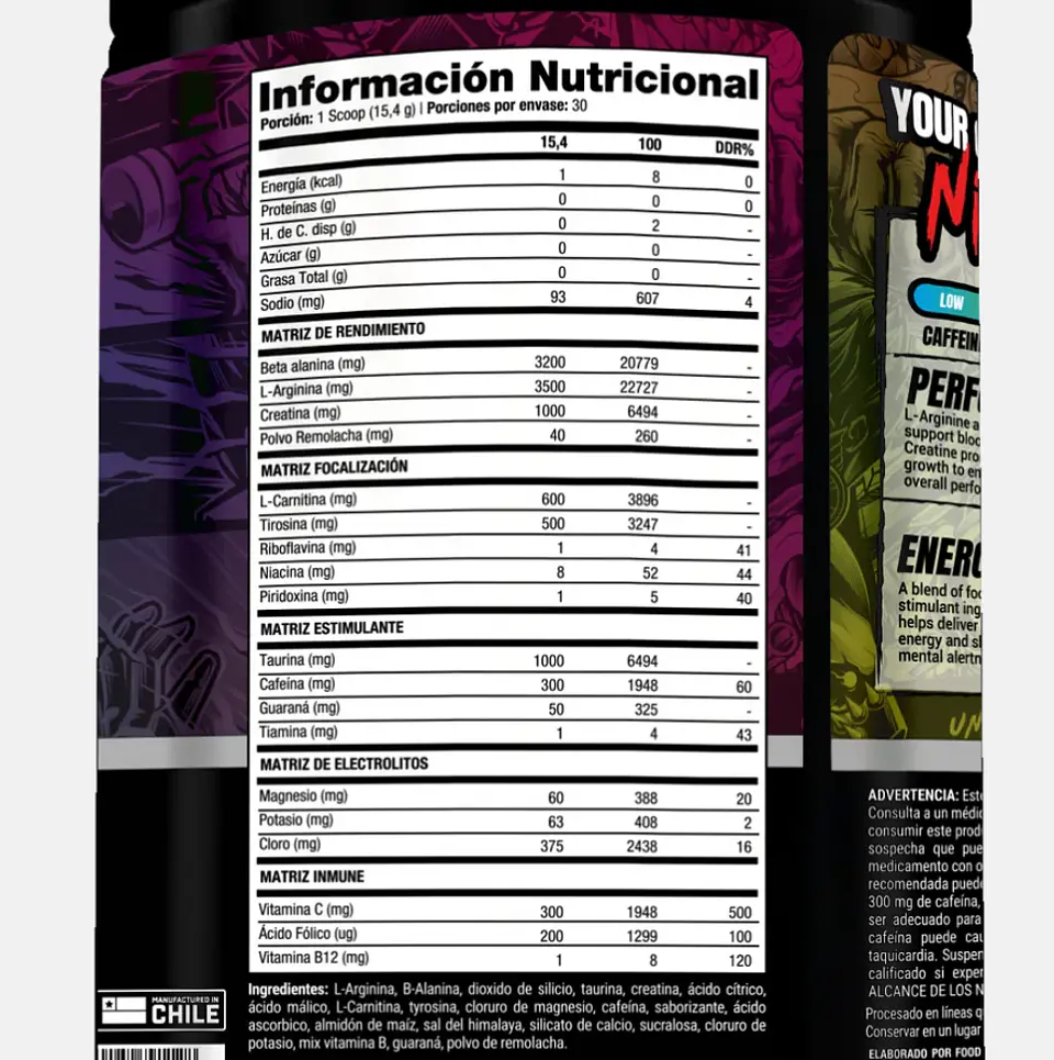 Mr. Hyde Nightmare ProSupps – Pre-Workout de Alta Intensidad 6