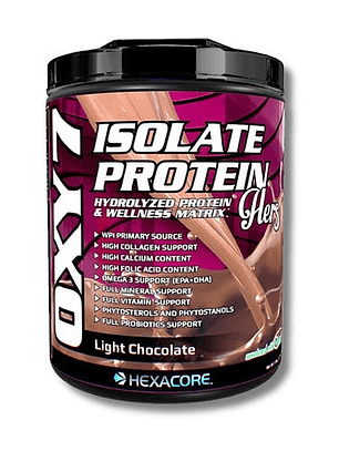 OXY 7 HERS ISOLATE Whey Protein - 5 lbs / 60 servicios, light chocolate