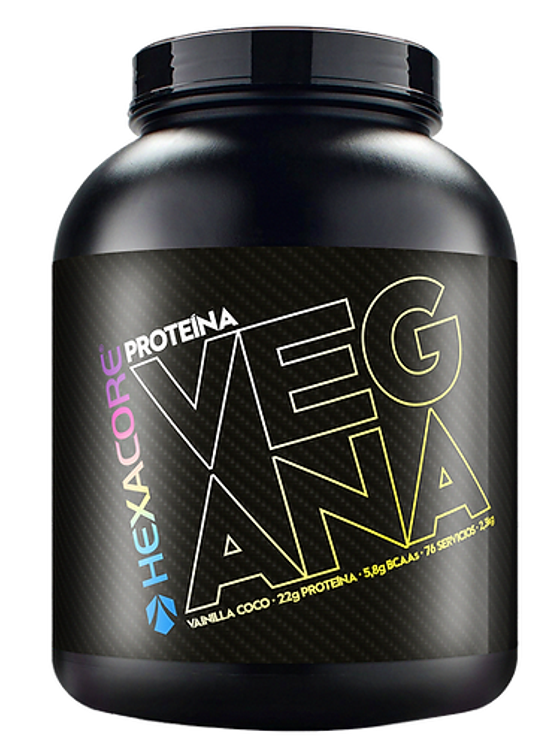 Proteína VEGANA - 5 lbs / 76 servicios, vainilla coco 1