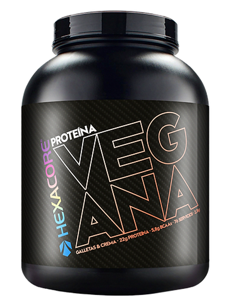 Proteína VEGANA - 5 lbs / 76 servicios, galletas & crema 1
