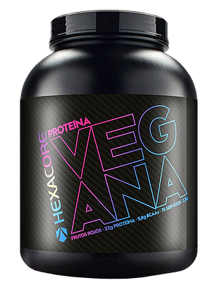 Proteína VEGANA - 5 lbs / 76 servicios, frutos rojos