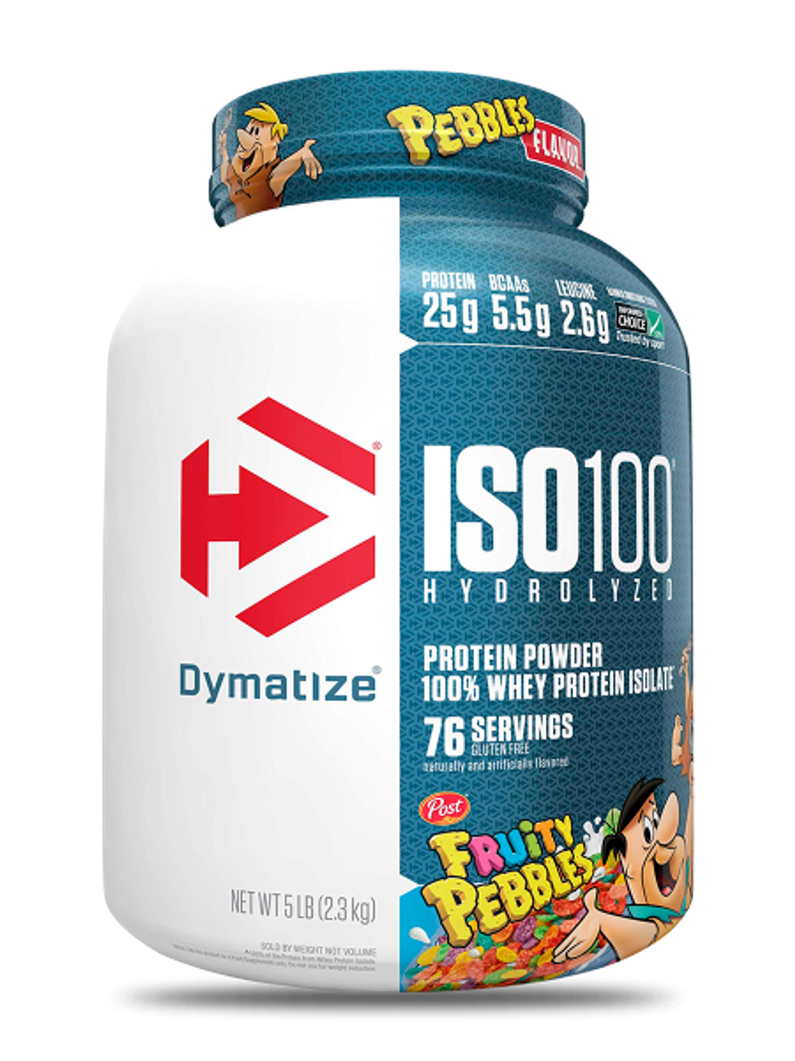 ISO 100 Hydroyzed - 5 lbs / 75 servicios, fruity pebbles 1