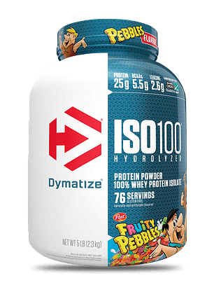 ISO 100 Hydroyzed - 5 lbs / 75 servicios, fruity pebbles
