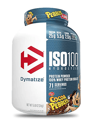 ISO 100 Hydroyzed - 5 lbs / 71 servicios, cocoa pebbles