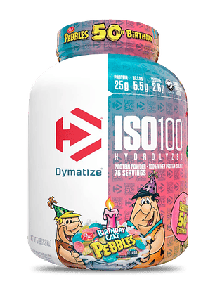 ISO 100 Hydroyzed - 5 lbs / 75 servicios, birthday cake pebbles