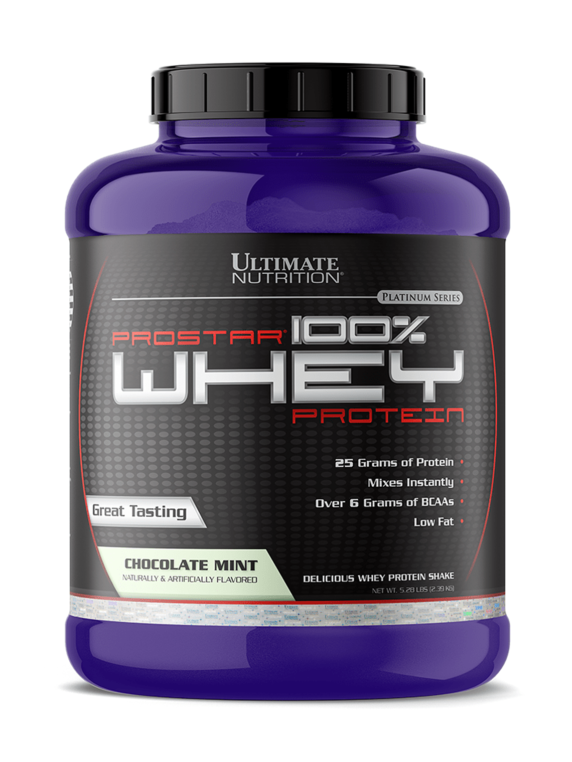 PROSTAR 100% Whey Protein - 5.28 lbs / 80 servicios, chocolate mint 1